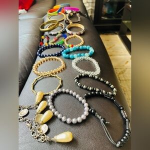 Women's jewelry bracelet bundle all adjustable bracelets